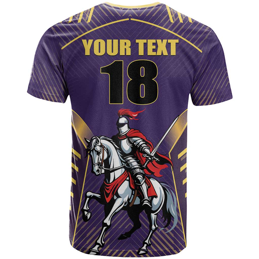Custom Trinidad and Tobago Cricket T-Shirt Go Champion Knight Riders Graphic Tee