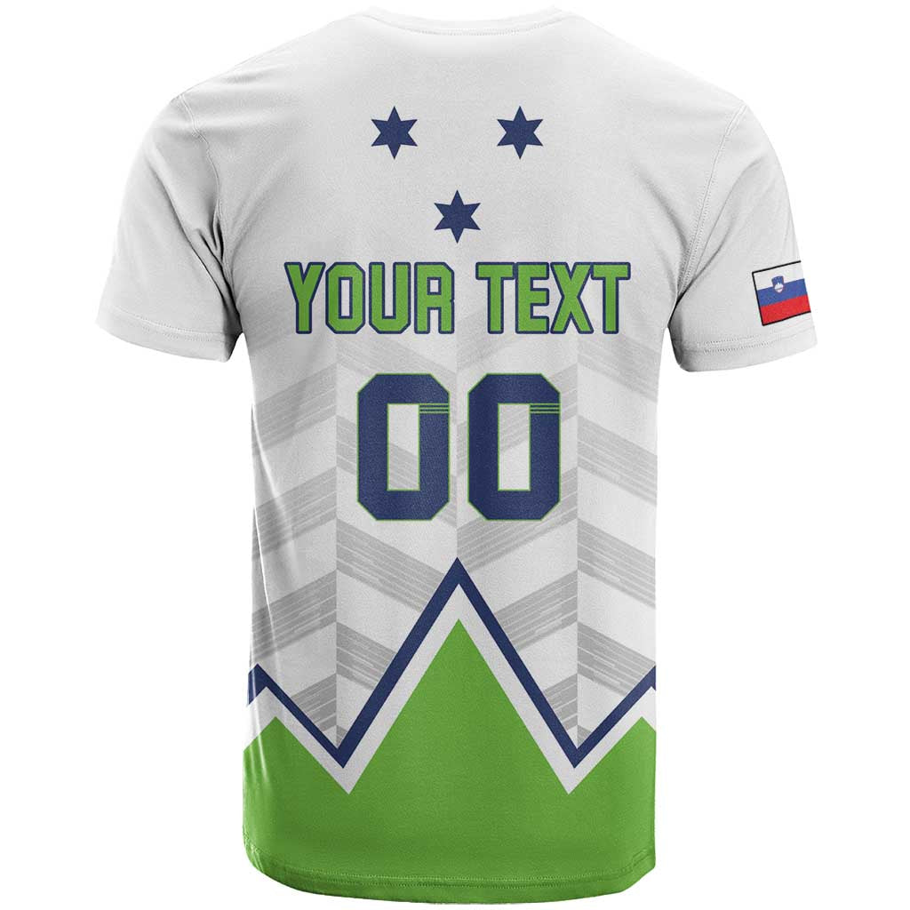 Custom Slovenia Hockey T-Shirt Risi Go Champions Graphic Tee