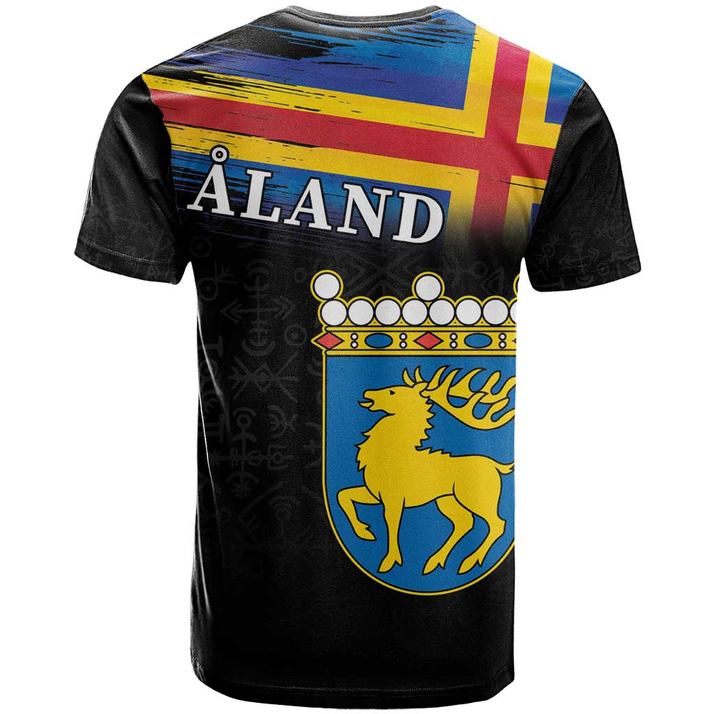 Happy Aland's Autonomy Day T-Shirt Coat Of Arms Graphic Tee