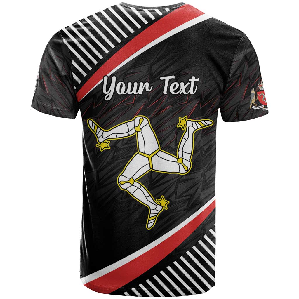 Personalized Isle of Man T-Shirt Quocunque Jeceris Stabit Graphic Tee