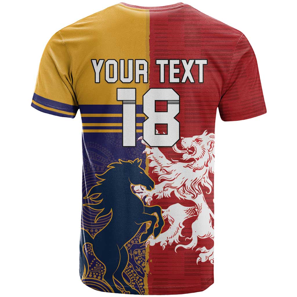 Custom British Lions Queensland T-Shirt Unique Style Graphic Tee