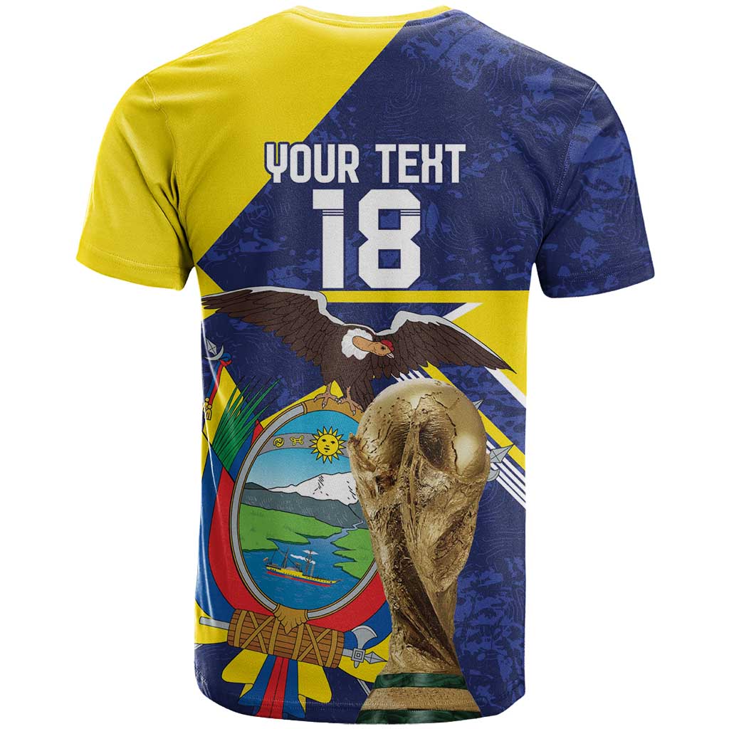 Ecuador Football Custom T-Shirt Road To World Cup 2026 Graphic Tee