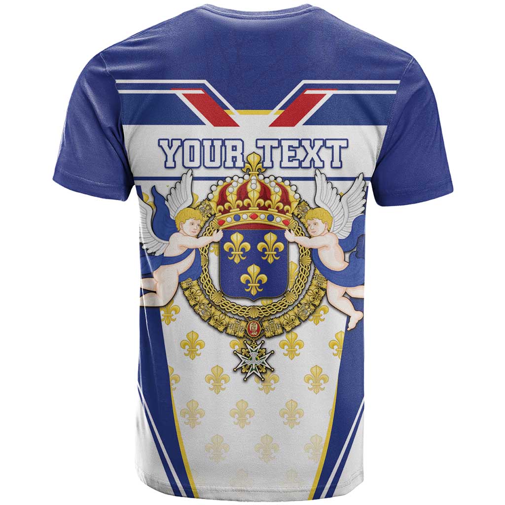 Personalized French Colonial Empire T-Shirt Royal Standard of France Graphic Tee