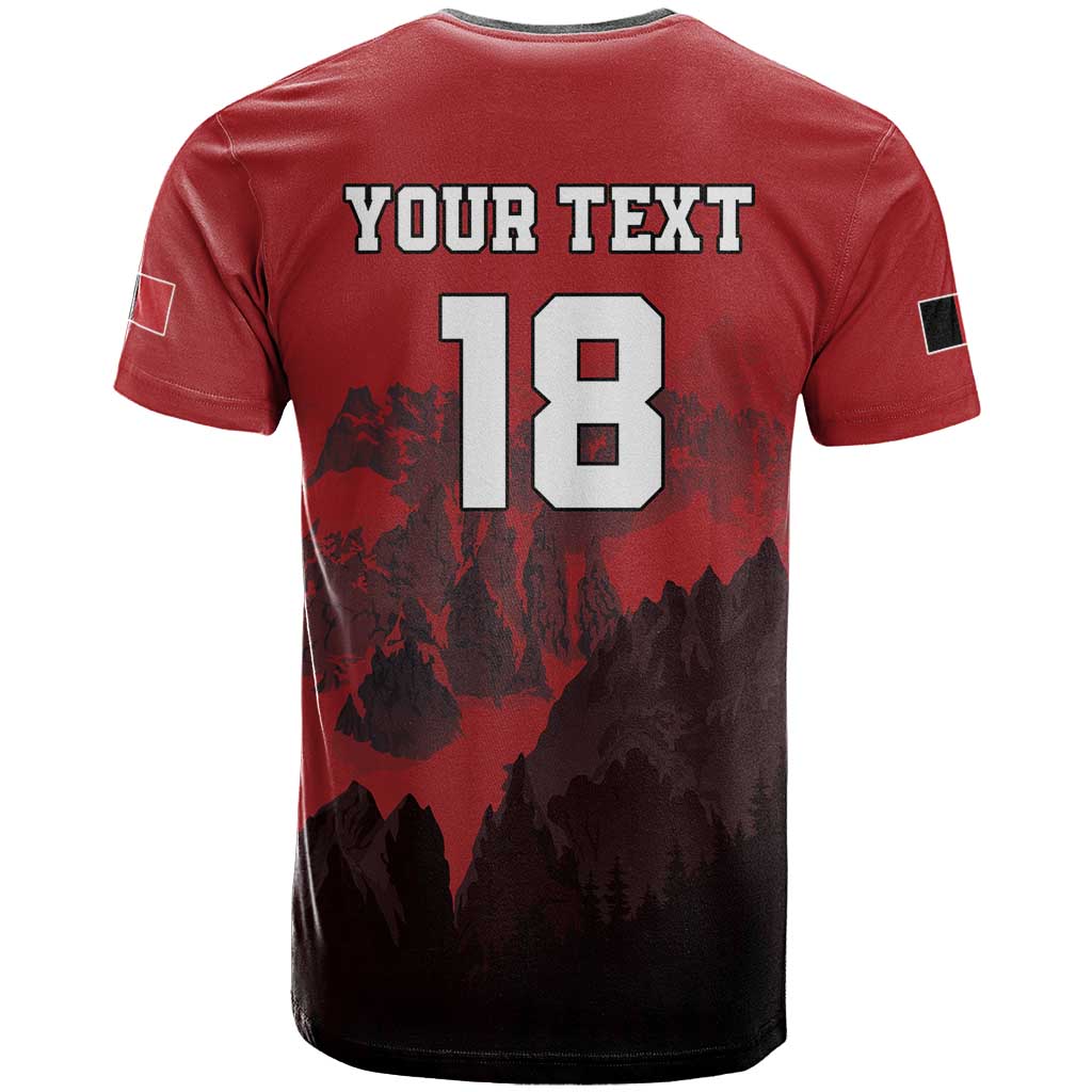 Custom Aosta Valley T-Shirt Mont Blanc Sporty Style Graphic Tee