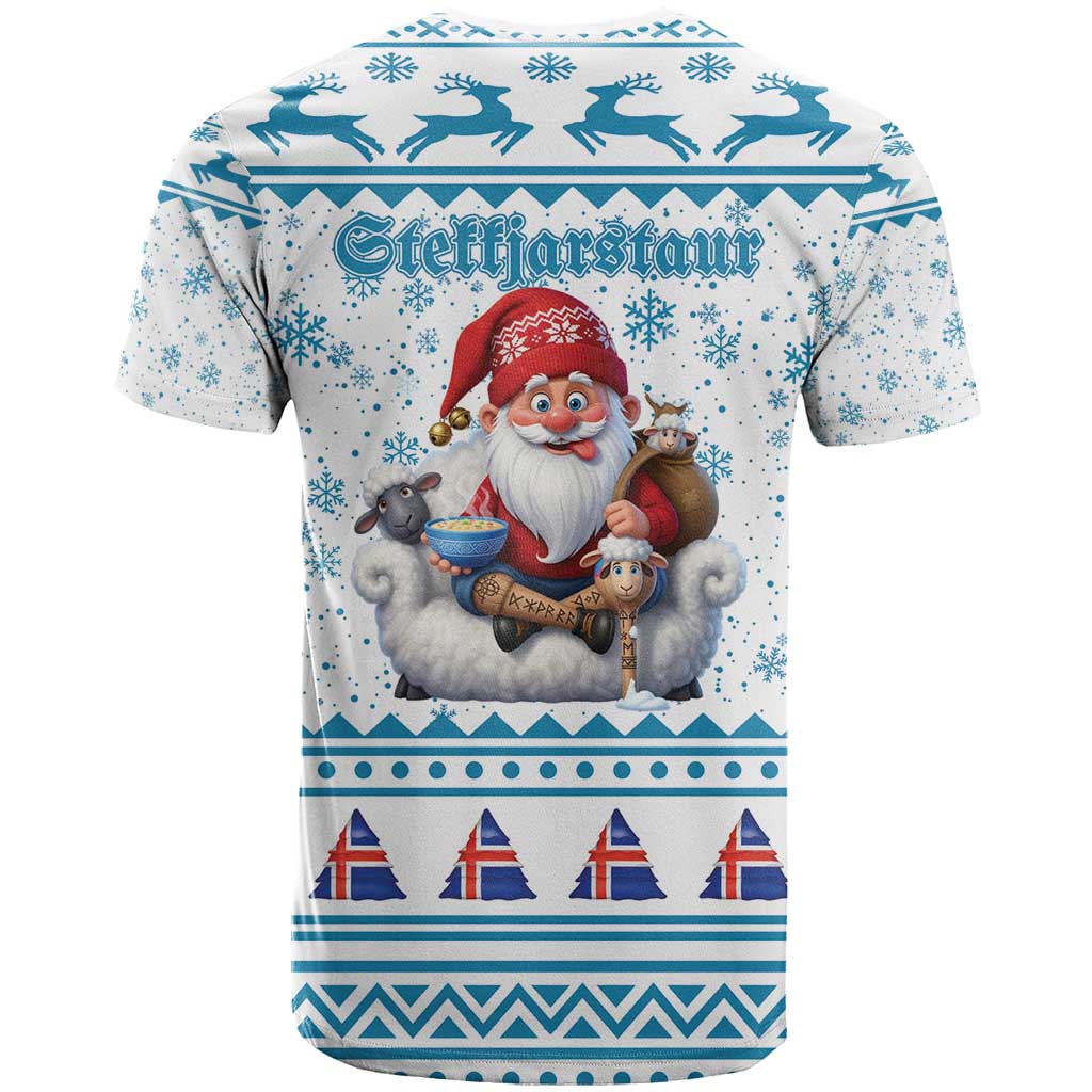 Iceland Christmas T-Shirt Stekkjastaur Sheep-Cote-Clod Graphic Tee