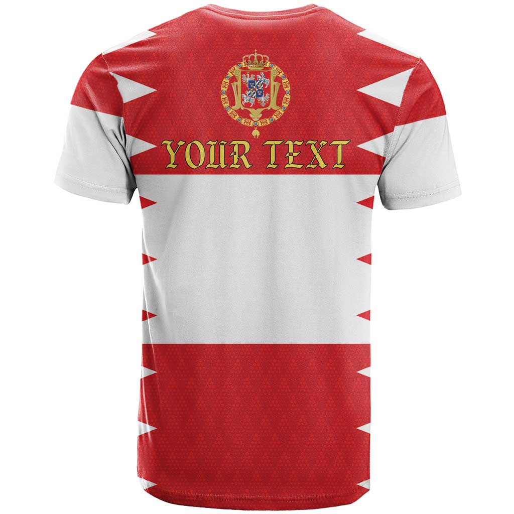 Personalized Polish-Lithuanian Commonwealth T-Shirt Royal Coat Of Arms Style Graphic Tee