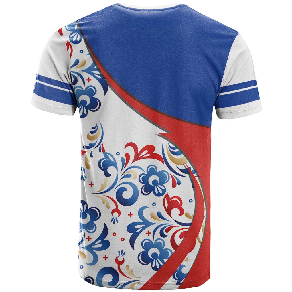Matryoshka Doll T-Shirt Flag Color Style No2 Graphic Tee