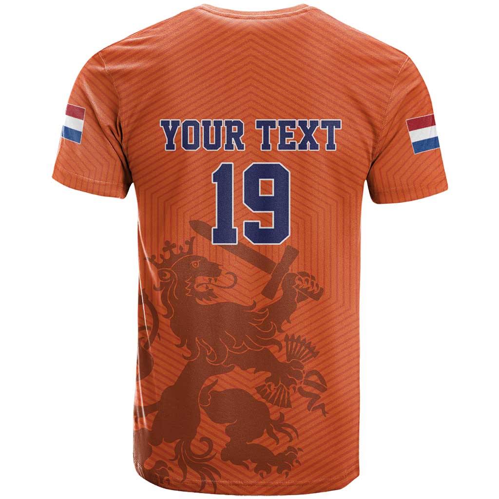 Custom World Football 2026 Netherlands T-Shirt Holland Oranje Dutch Lion Graphic Tee