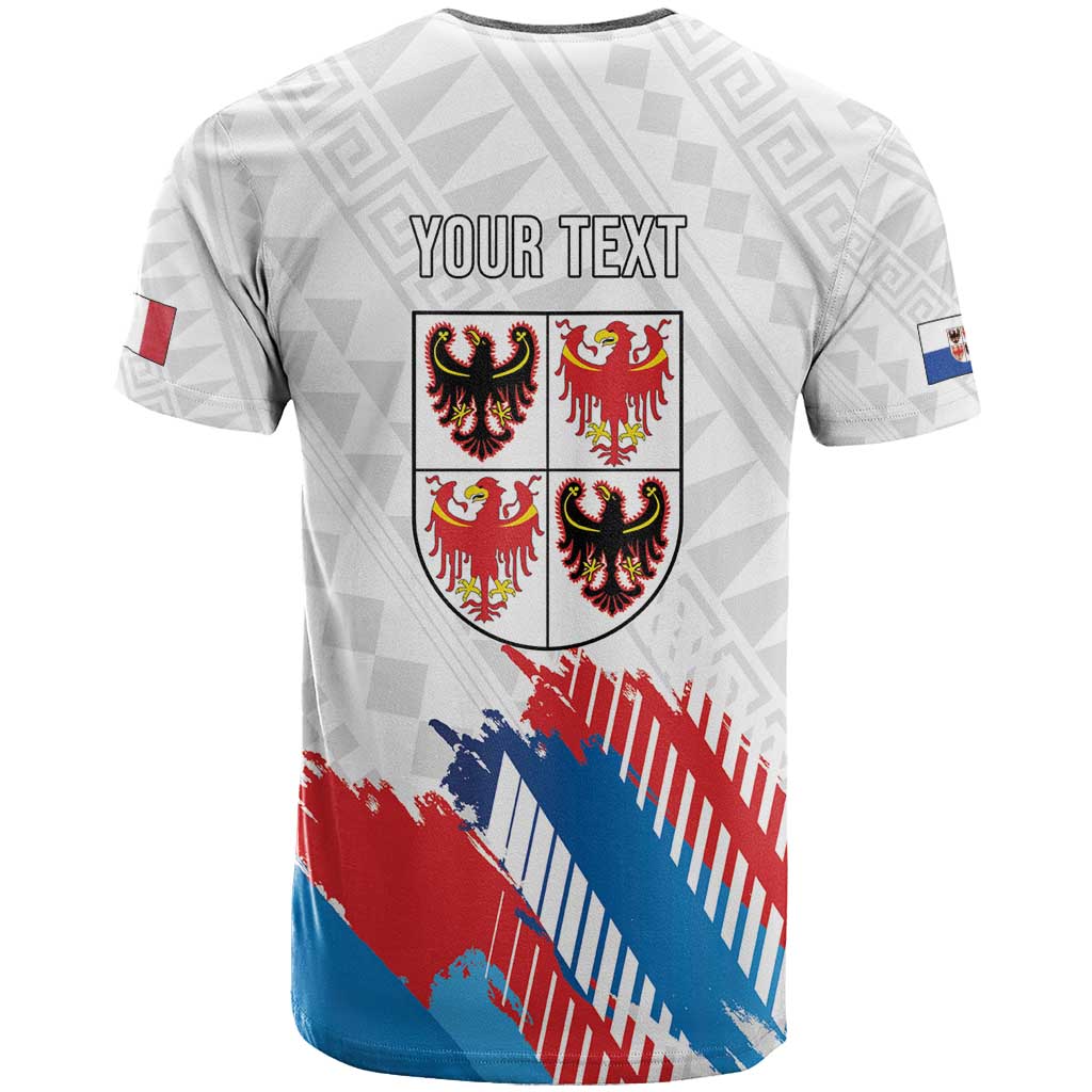 Personalized Italy Trentino-Alto Adige T-Shirt Flag Style Graphic Tee