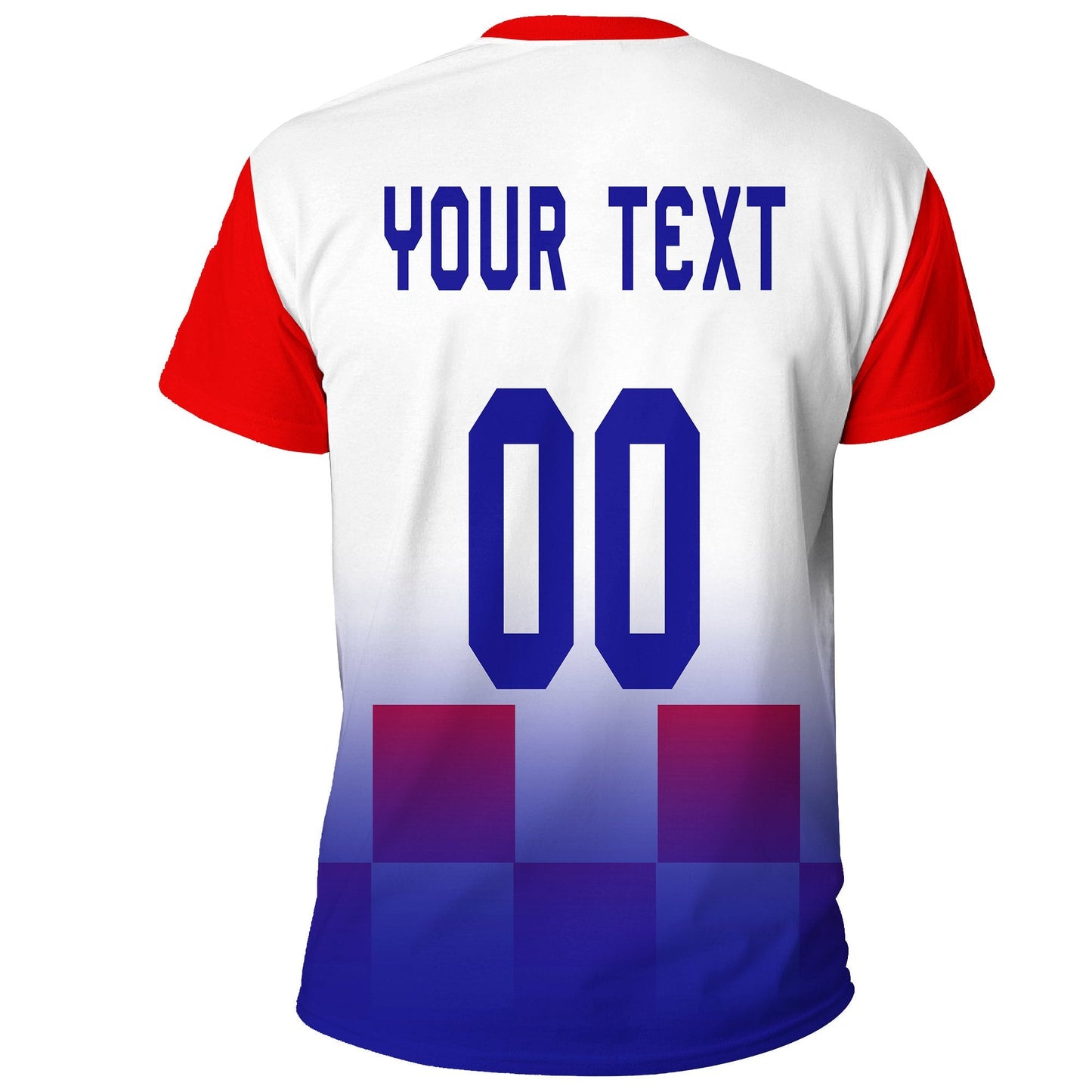 Custom Croatia Euro T-Shirt Soccer Graphic Tee