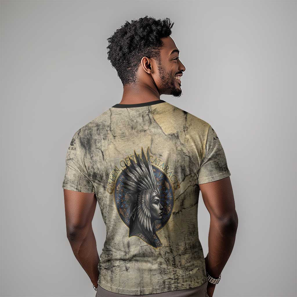 Anuket T-Shirt Egyptian Queen of the Cataracts Ankh Symbol Graphic Tee