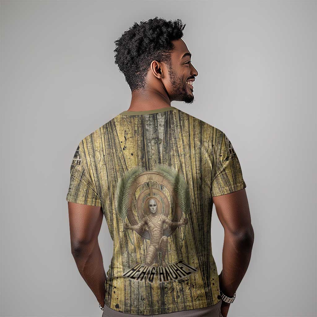 Heh and Hauhet Egyptian T-Shirt Timeless Gods Design Infinity Serpent and Divine Balance Ancient Graphic Tee