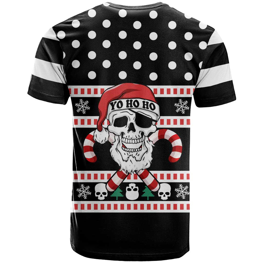 Skull Creepmas Christmas Yall Christmas T-Shirt Xmas Holiday Patterns Graphic Tee