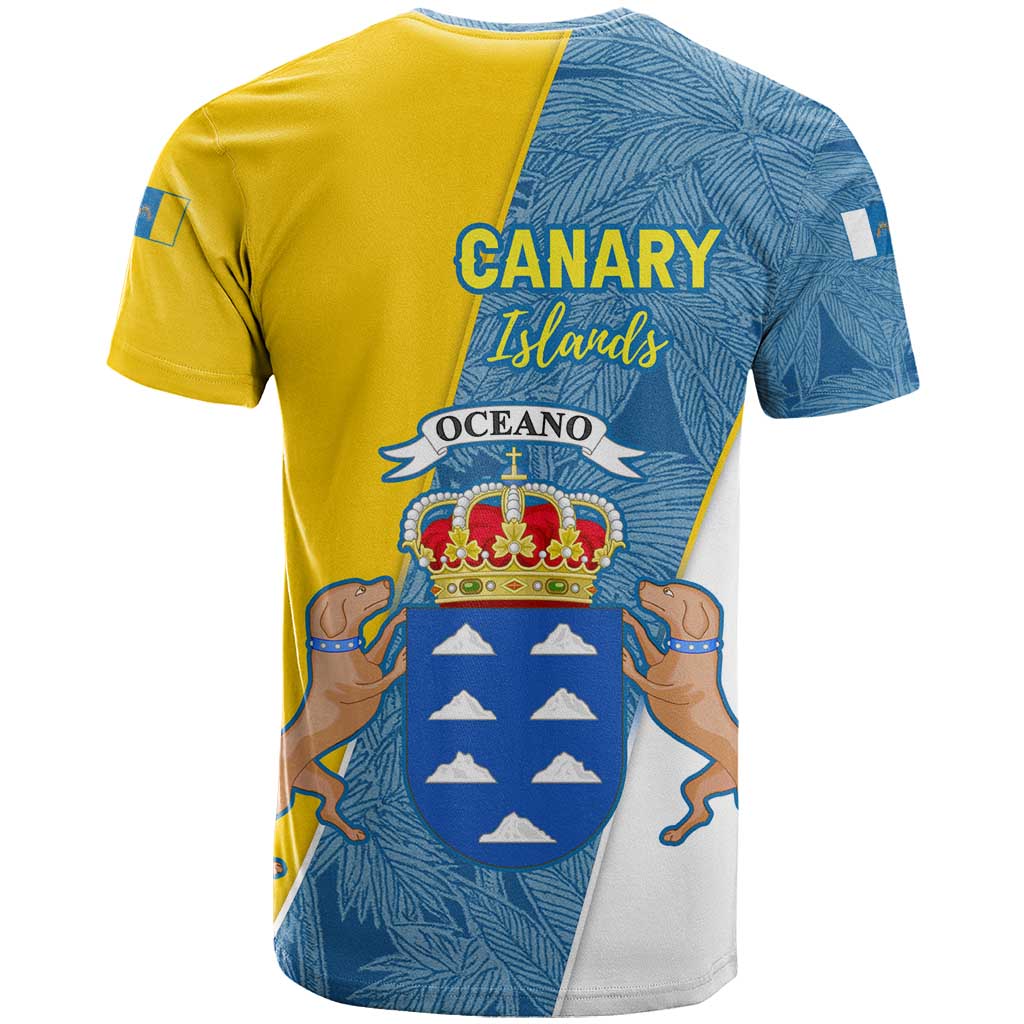 Canary Islands Flag T-Shirt Autonomous Community of Spain Graphic Tee