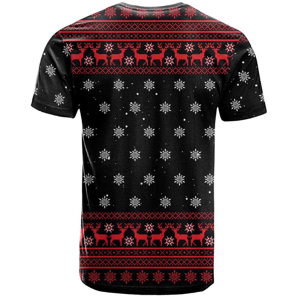 Funny Gingerbread Christmas T-Shirt Hoodie with Gingers Are for Life Quote and Snowflake Pattern Graphic Tee