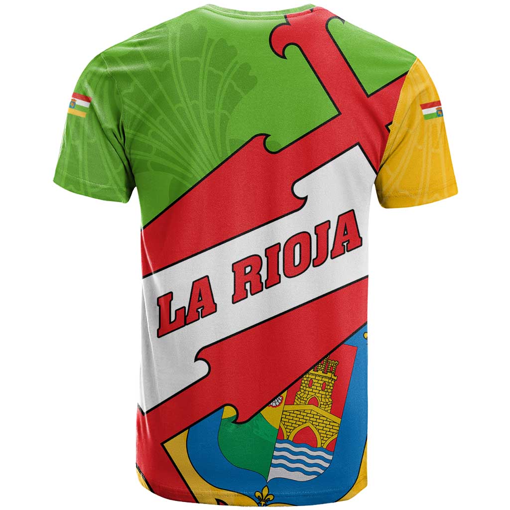 La Rioja Flag T-Shirt Autonomous Community of Spain Graphic Tee