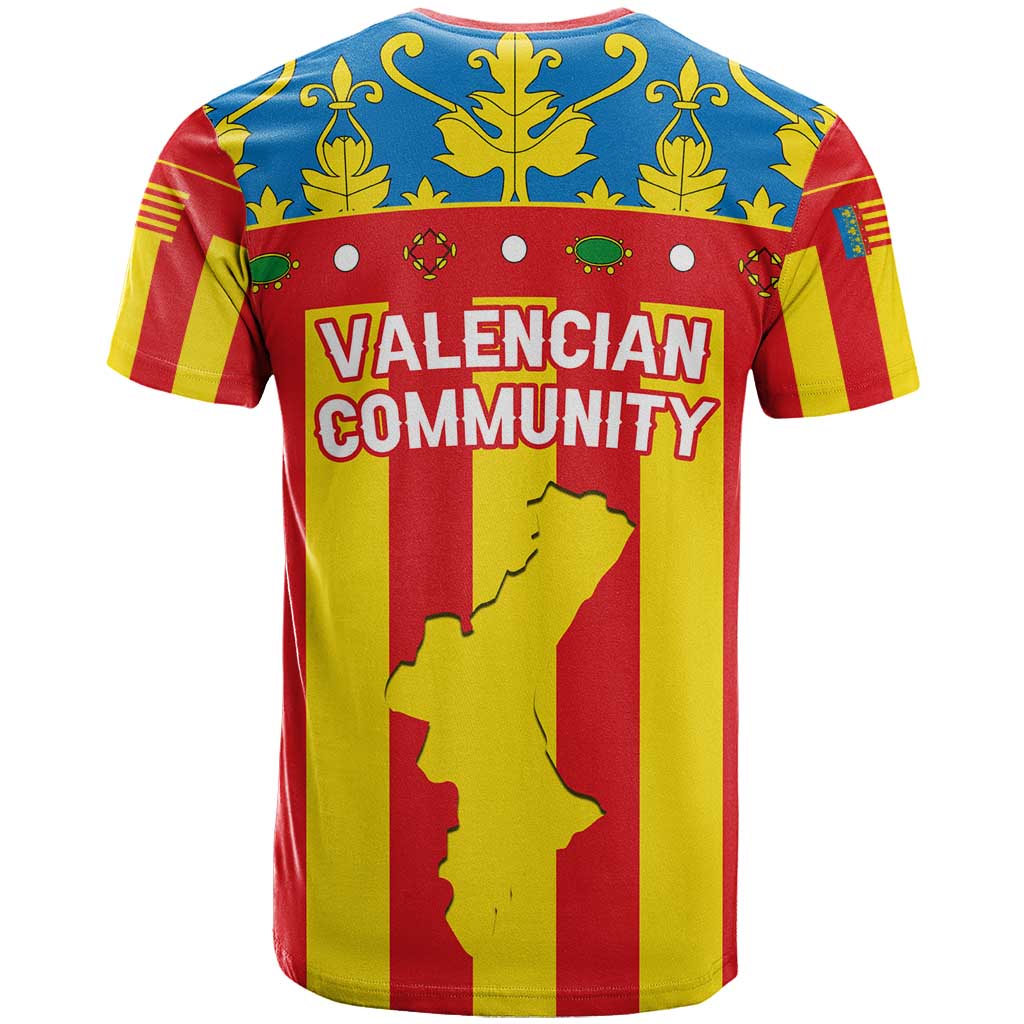 Valencian Community Flag T-Shirt Autonomous Community of Spain Graphic Tee