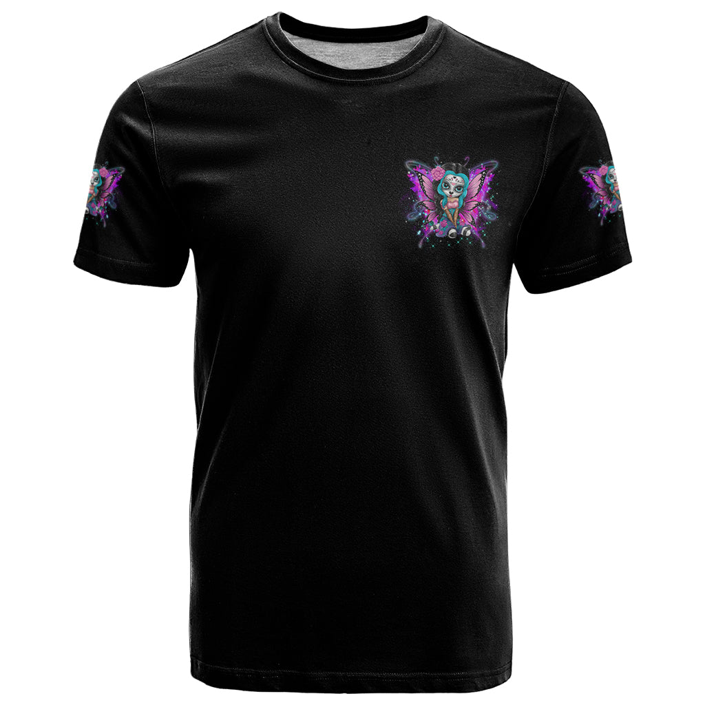 Karma Fairy Sugar Skull T-Shirt Graphic Tee