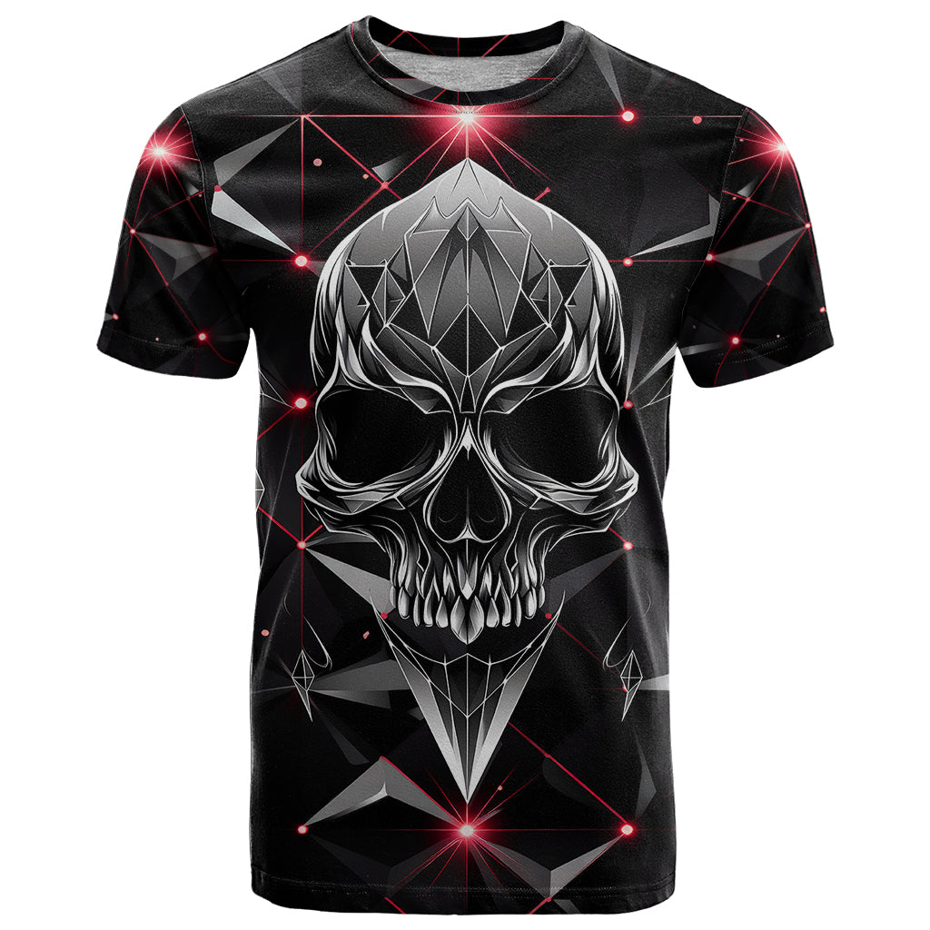 Diamond Skull T-Shirt Shine Bright Like Diamond Graphic Tee