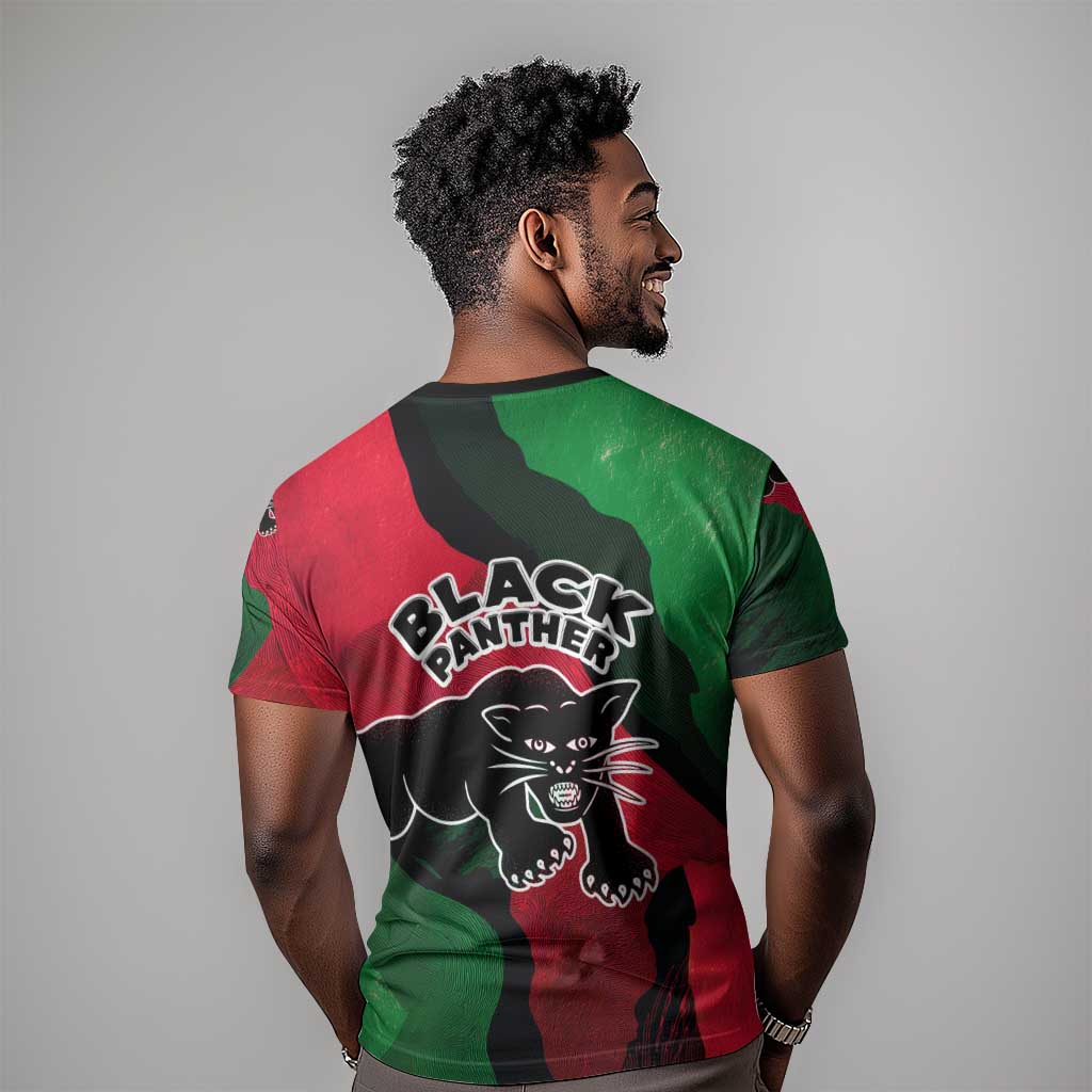 Bobby Seale T-Shirt Black Panther Logo Revolutionary Civil Rights Movement Tribute Graphic Tee