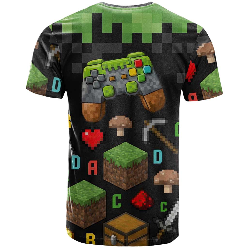 100 Days Level Unlocked T-Shirt Gaming 100 Days of School Boys Graphic Tee