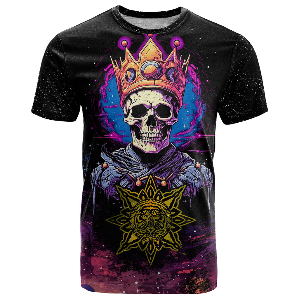 King Skeleton T-Shirt I Do What I Want Graphic Tee
