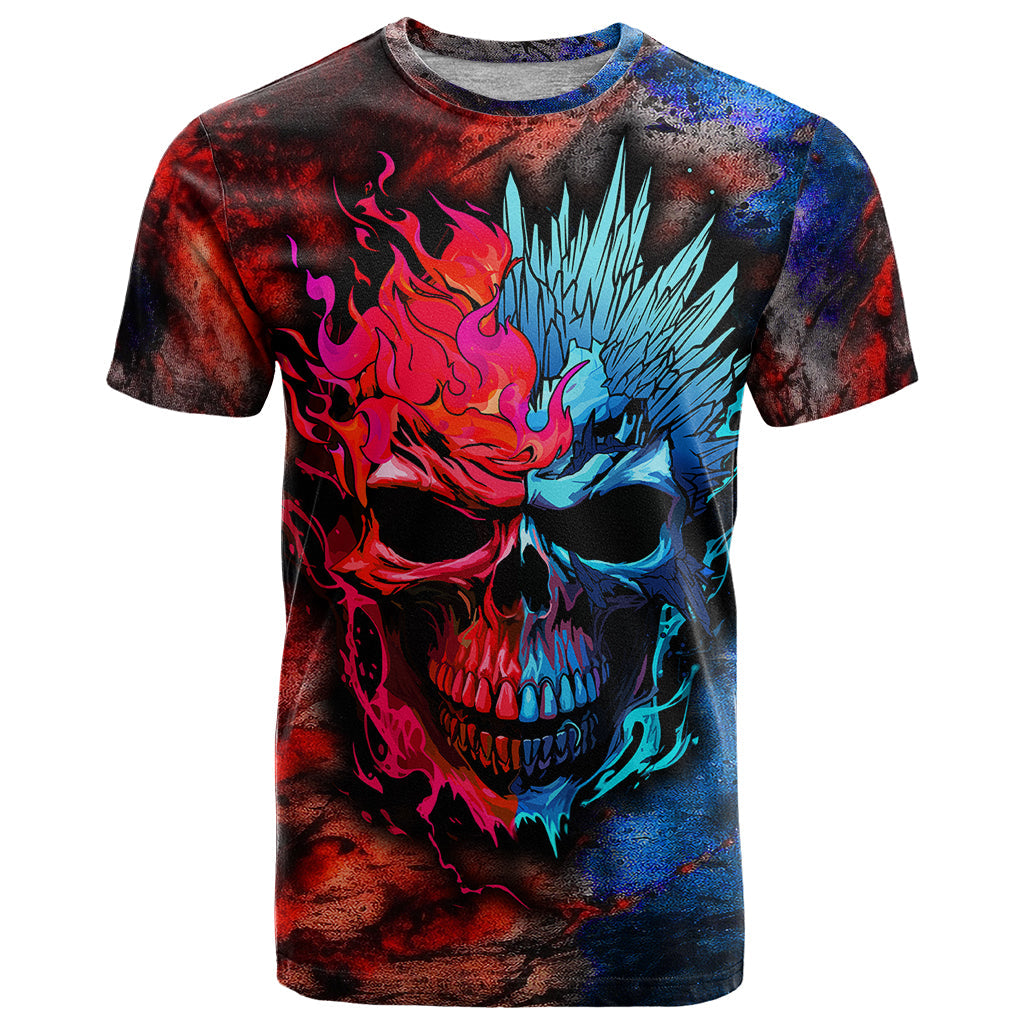 Be Careful Skull T-Shirt Graphic Tee