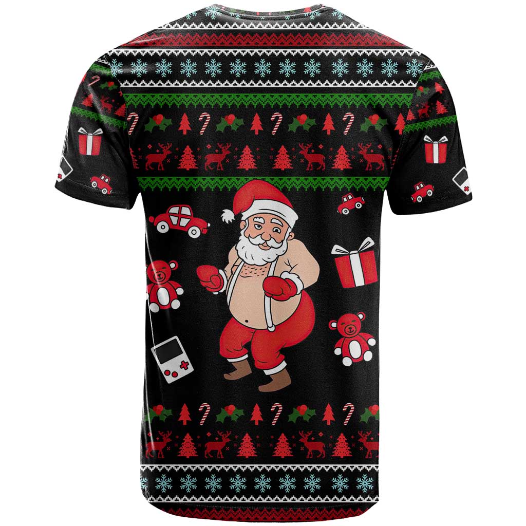 My Milkshake Bring Christmas Design T-Shirt Xmas Holiday Patterns Graphic Tee