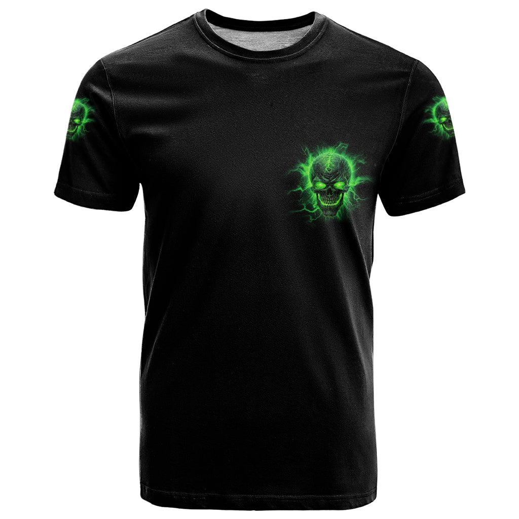 Heaven Don't Want Me Mad Skull T-Shirt Graphic Tee