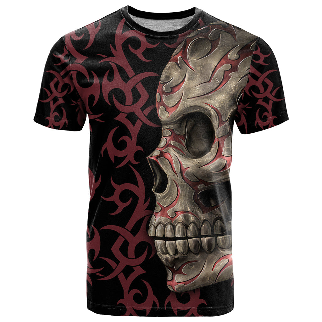 Zero F Given Skull T-Shirt Graphic Tee