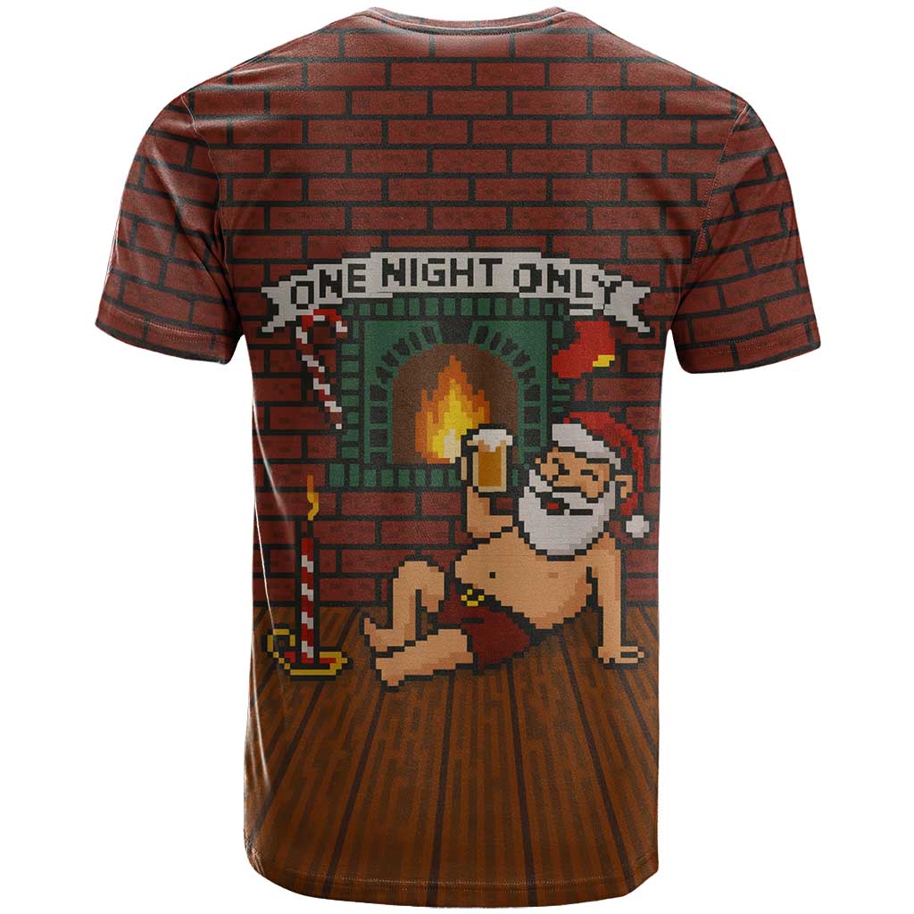 One Night Only Christmas T-Shirt Xmas Holiday Patterns Graphic Tee