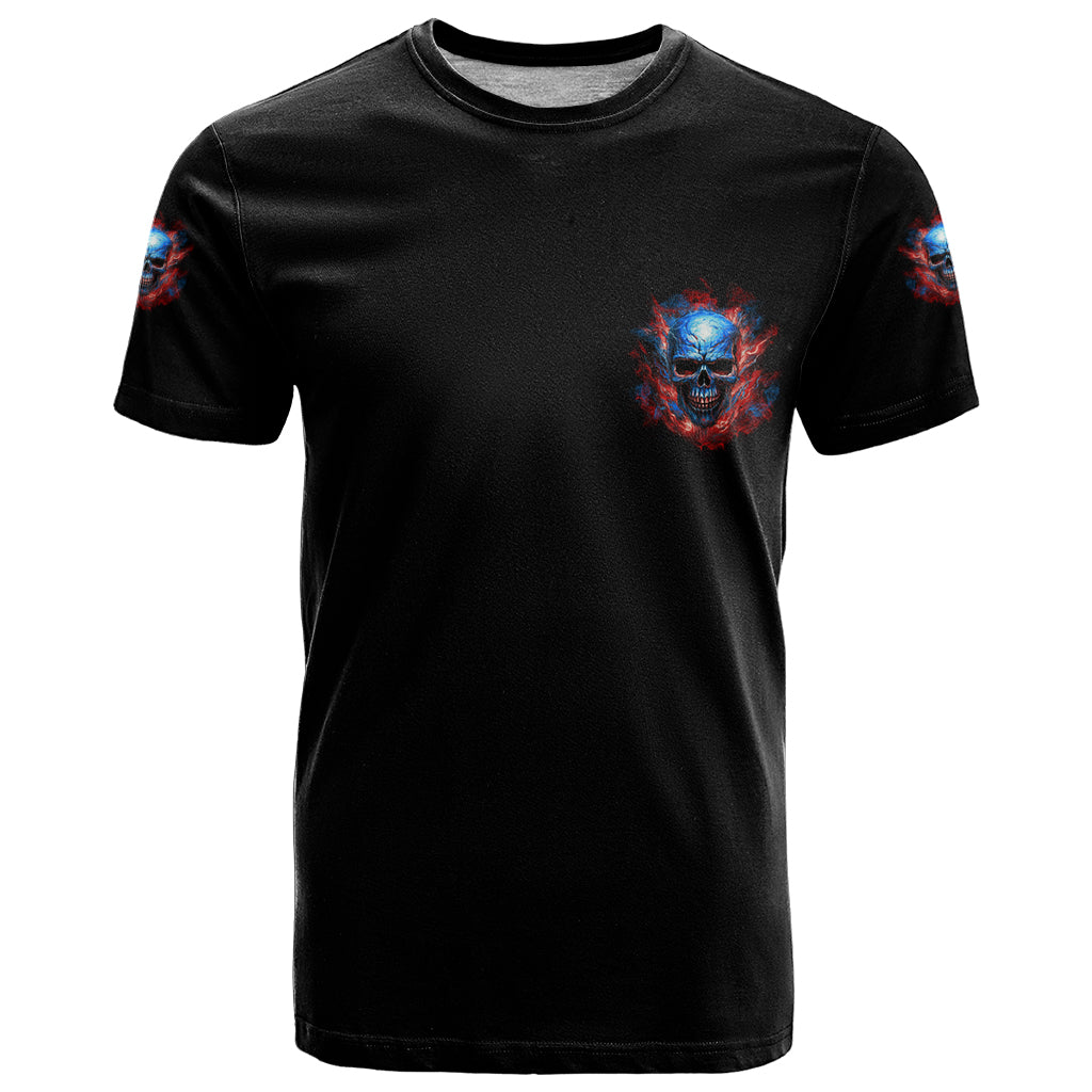 Your Demons Hide Under Your Bed Skull T-Shirt Graphic Tee