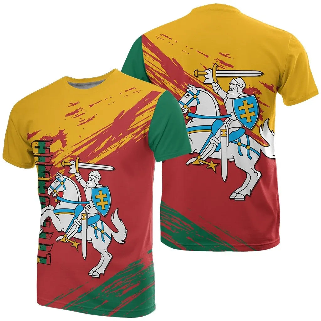 Lithuania State T-Shirt Original Graphic Tee