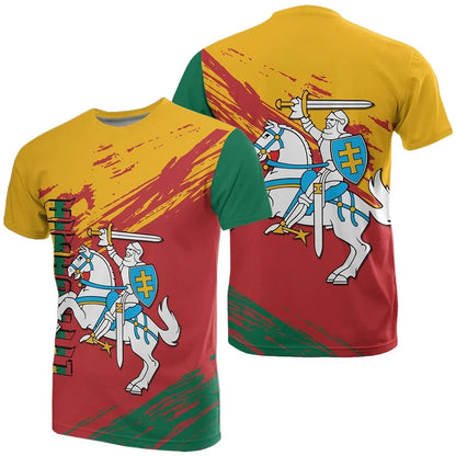 Lithuania State T-Shirt Original Graphic Tee