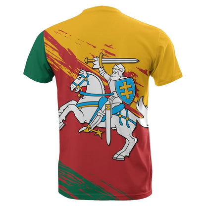 Lithuania State T-Shirt Original Graphic Tee