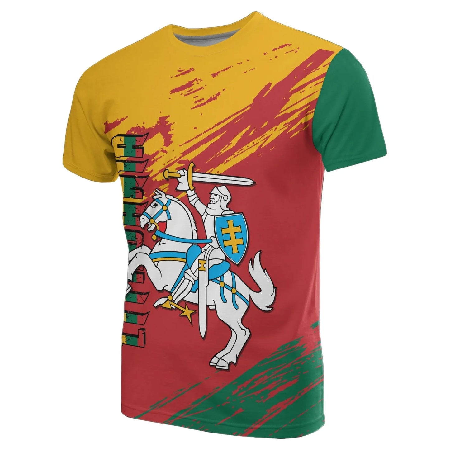 Lithuania State T-Shirt Original Graphic Tee