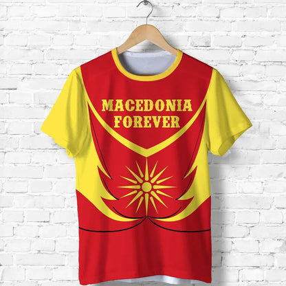 Macedonia Forever T-Shirt Sun Graphic Tee