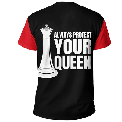 Panama T-Shirt King Valentine Couple Graphic Tee