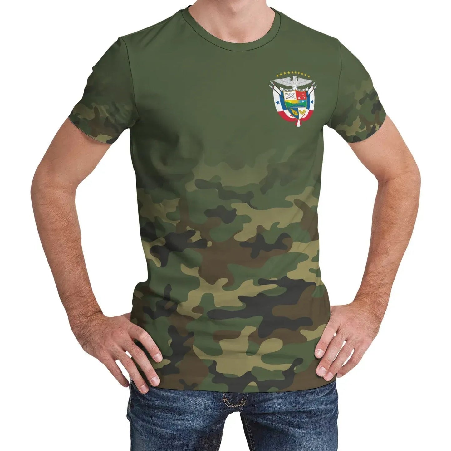 Panama T-Shirt Camo Women's/Men's Graphic Tee