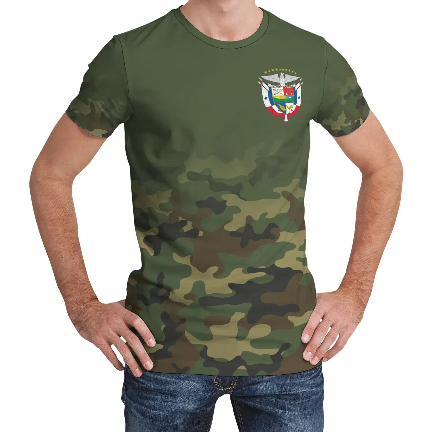 Panama T-Shirt Camo Women's/Men's Graphic Tee