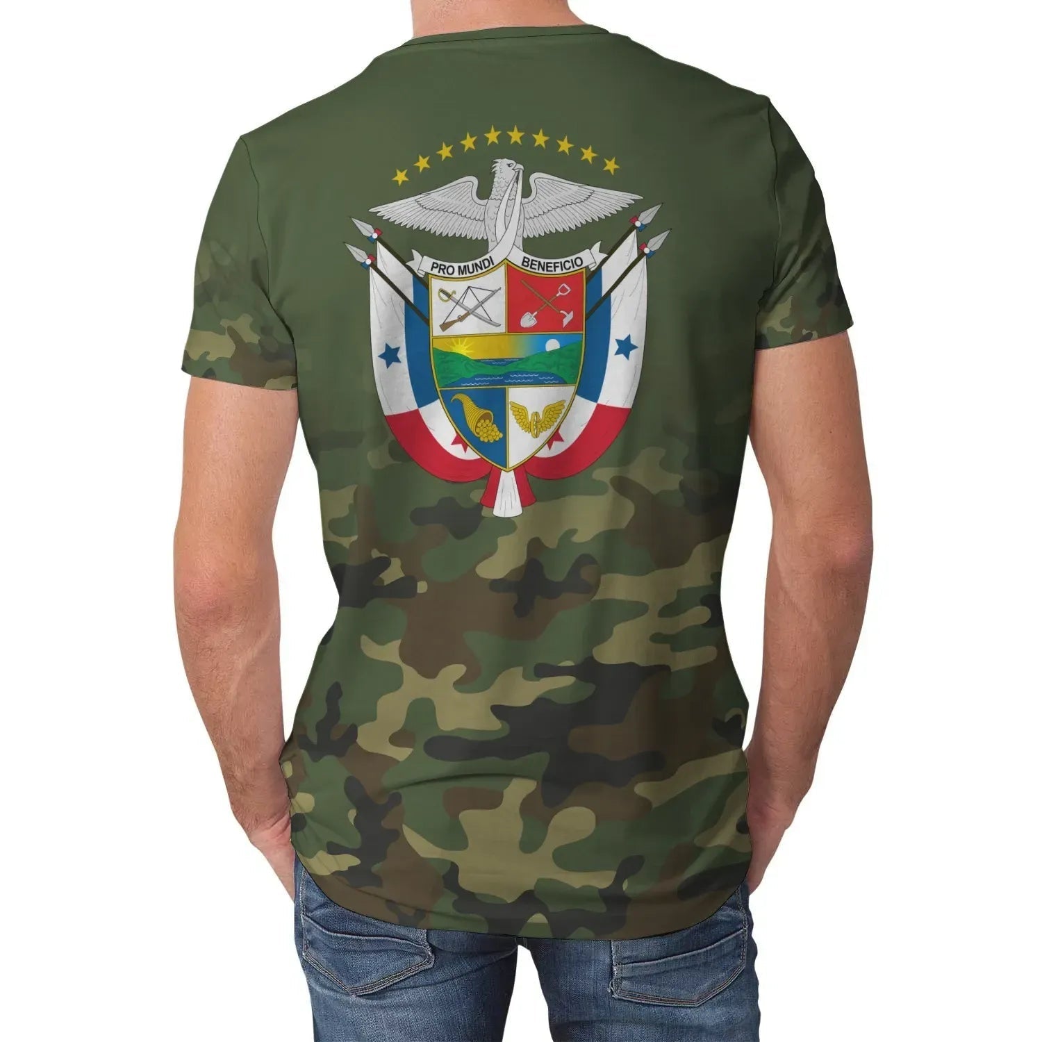 Panama T-Shirt Camo Women's/Men's Graphic Tee