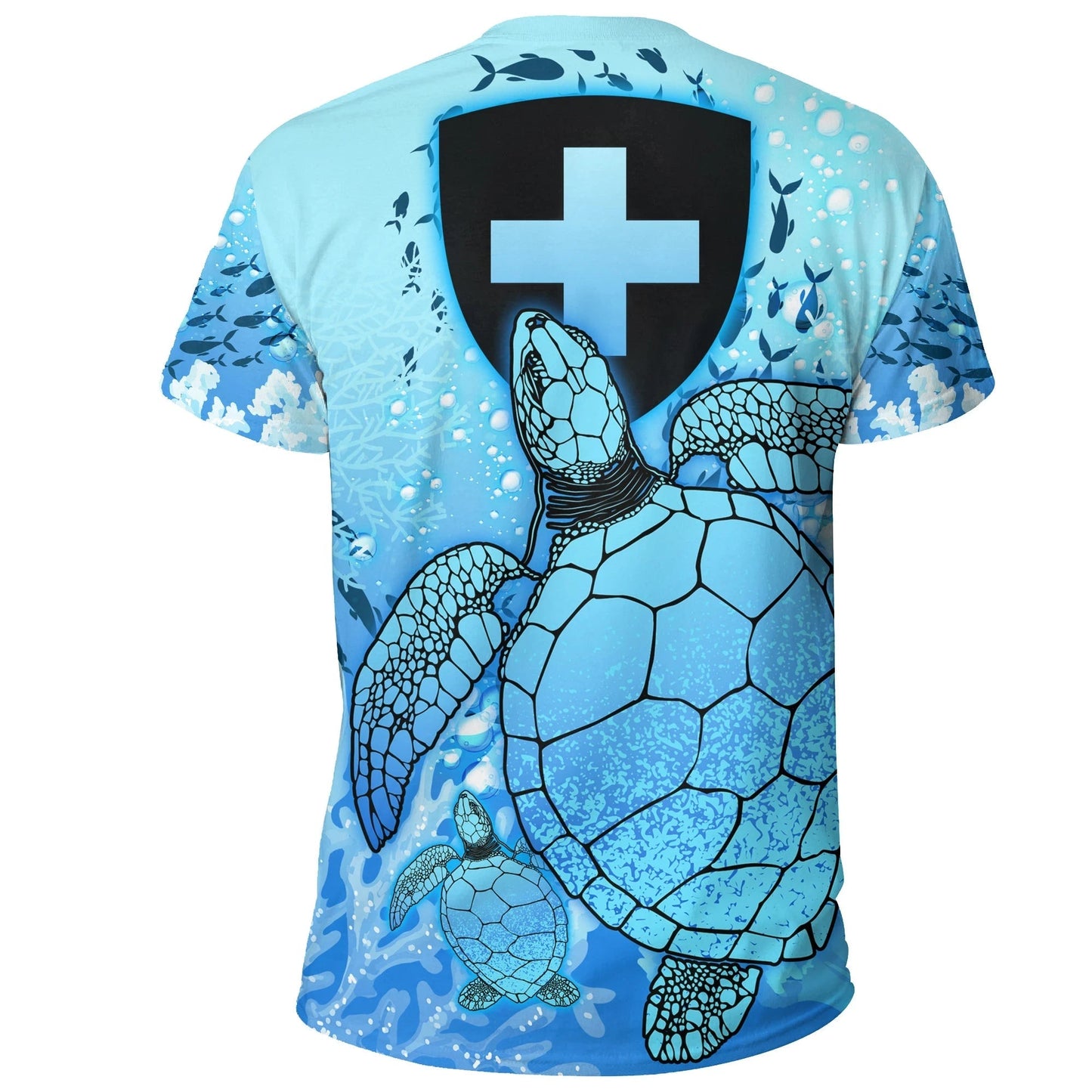 Switzerland T-Shirt Ocean Life Graphic Tee