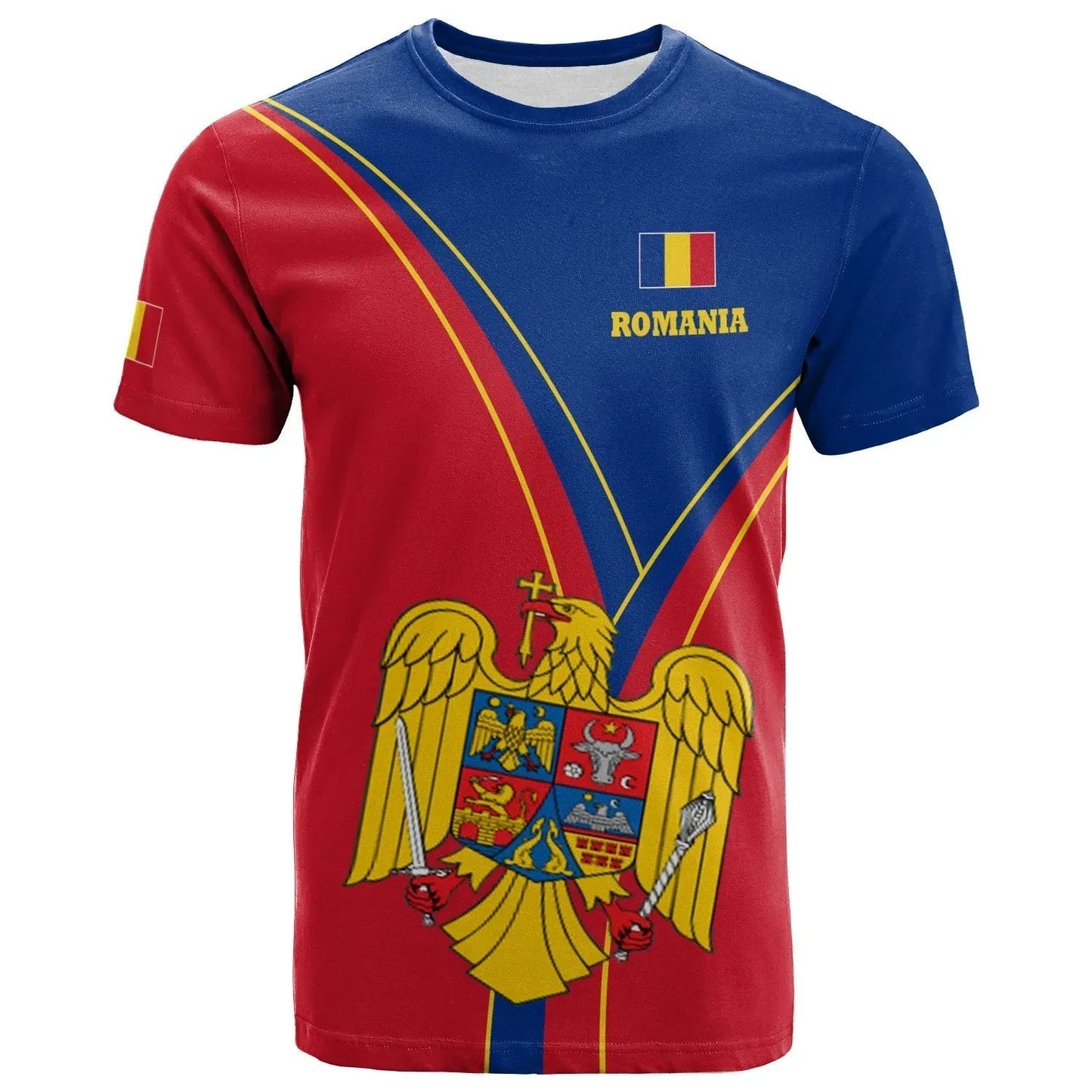 Romania T-Shirt Romanian Pride Graphic Tee