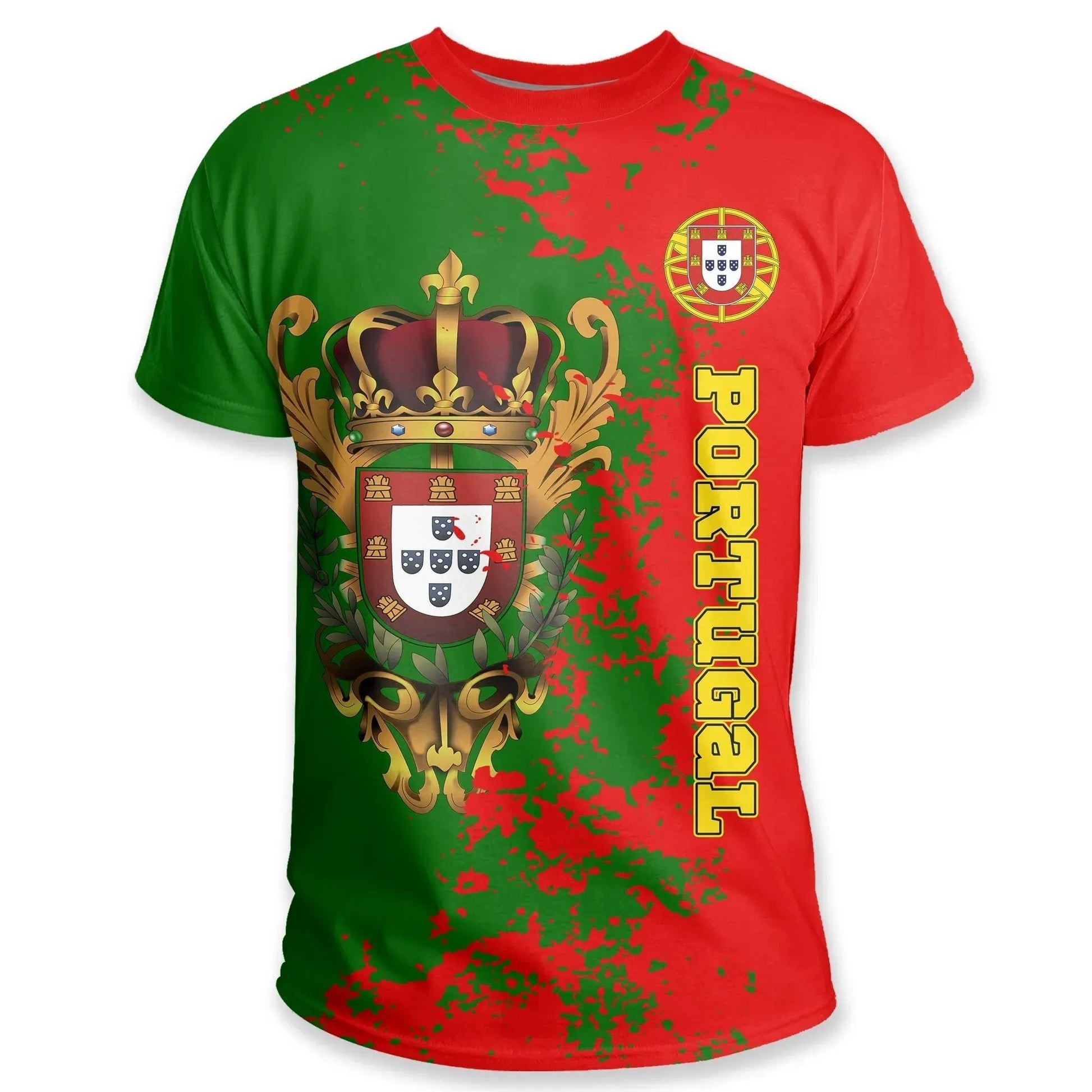 Portuguese Heraldry Portugal T-Shirt Graphic Tee