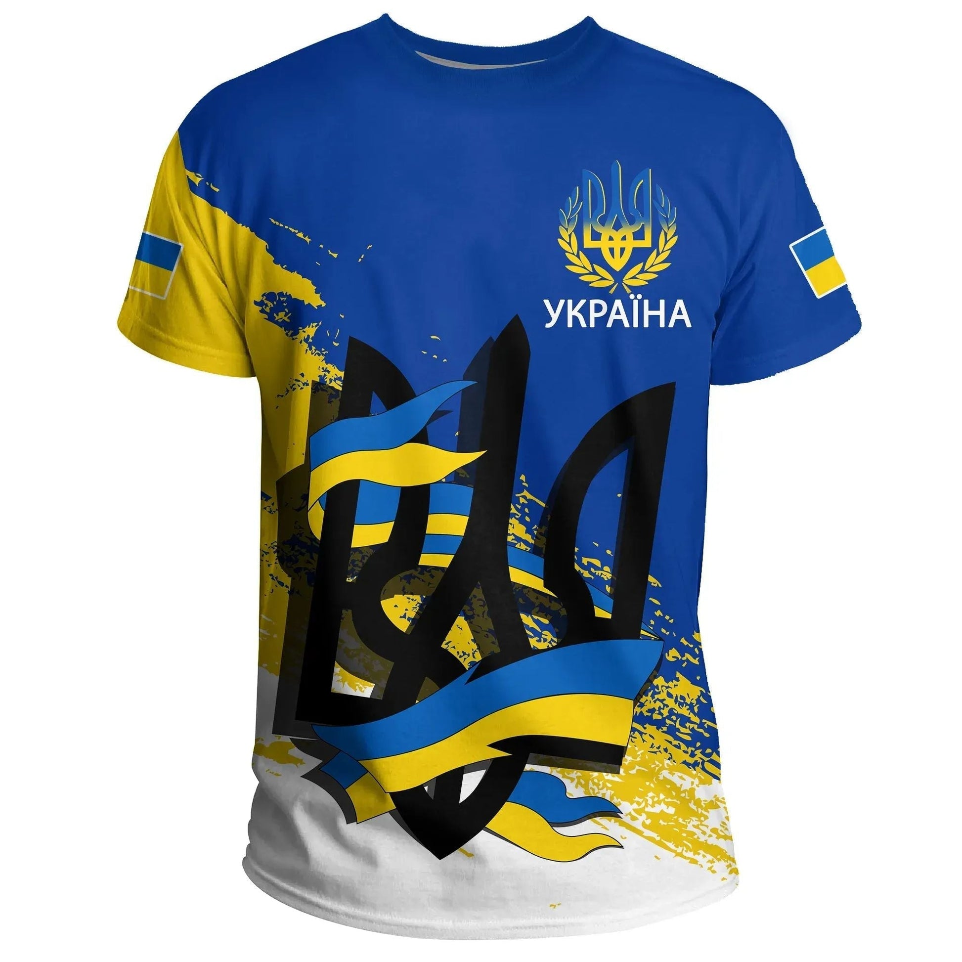 Ukraine Special T-Shirt Blue Graphic Tee