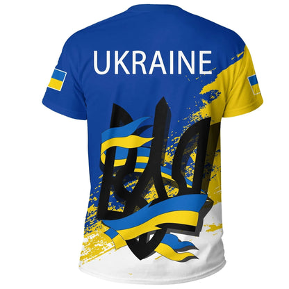 Ukraine Special T-Shirt Blue Graphic Tee