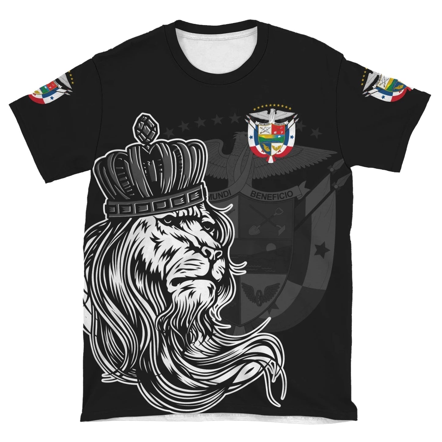 Panama T-Shirt Lion with Crown Women's/Men's Graphic Tee