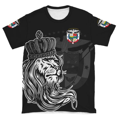 Panama T-Shirt Lion with Crown Women's/Men's Graphic Tee