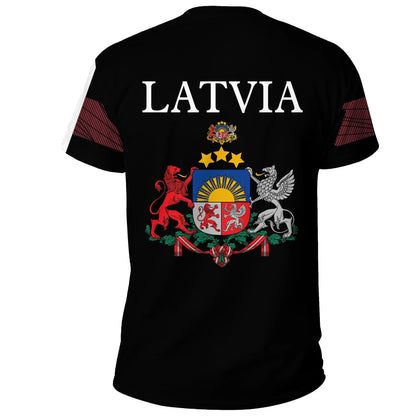 Latvia United T-Shirt Graphic Tee