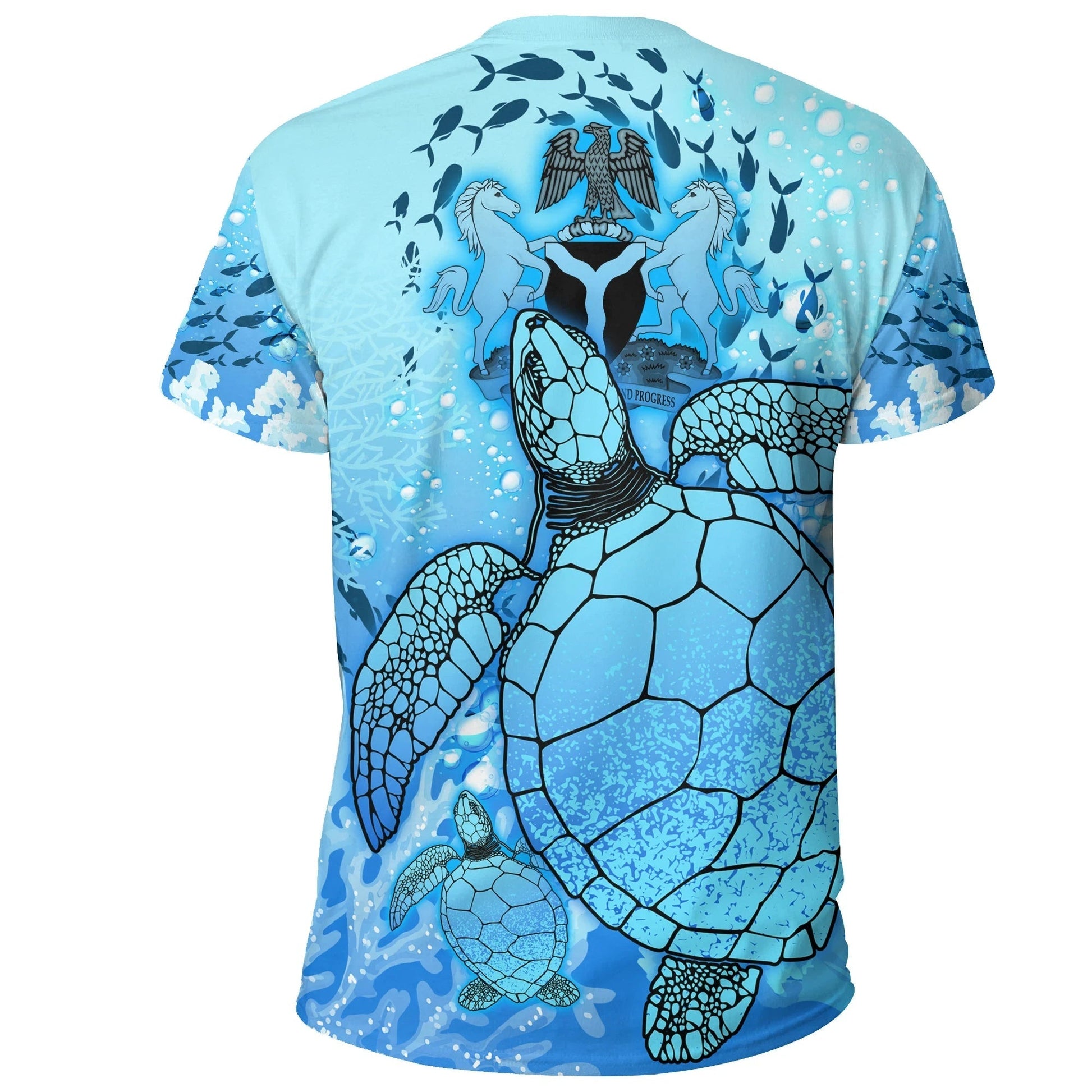 Nigeria T-Shirt Ocean Life Womens/Mens Graphic Tee